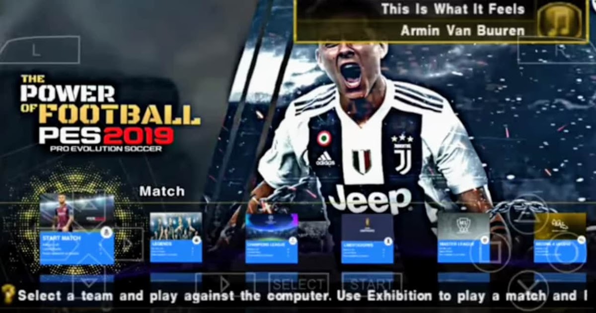 pes 2019 psp iso file download
